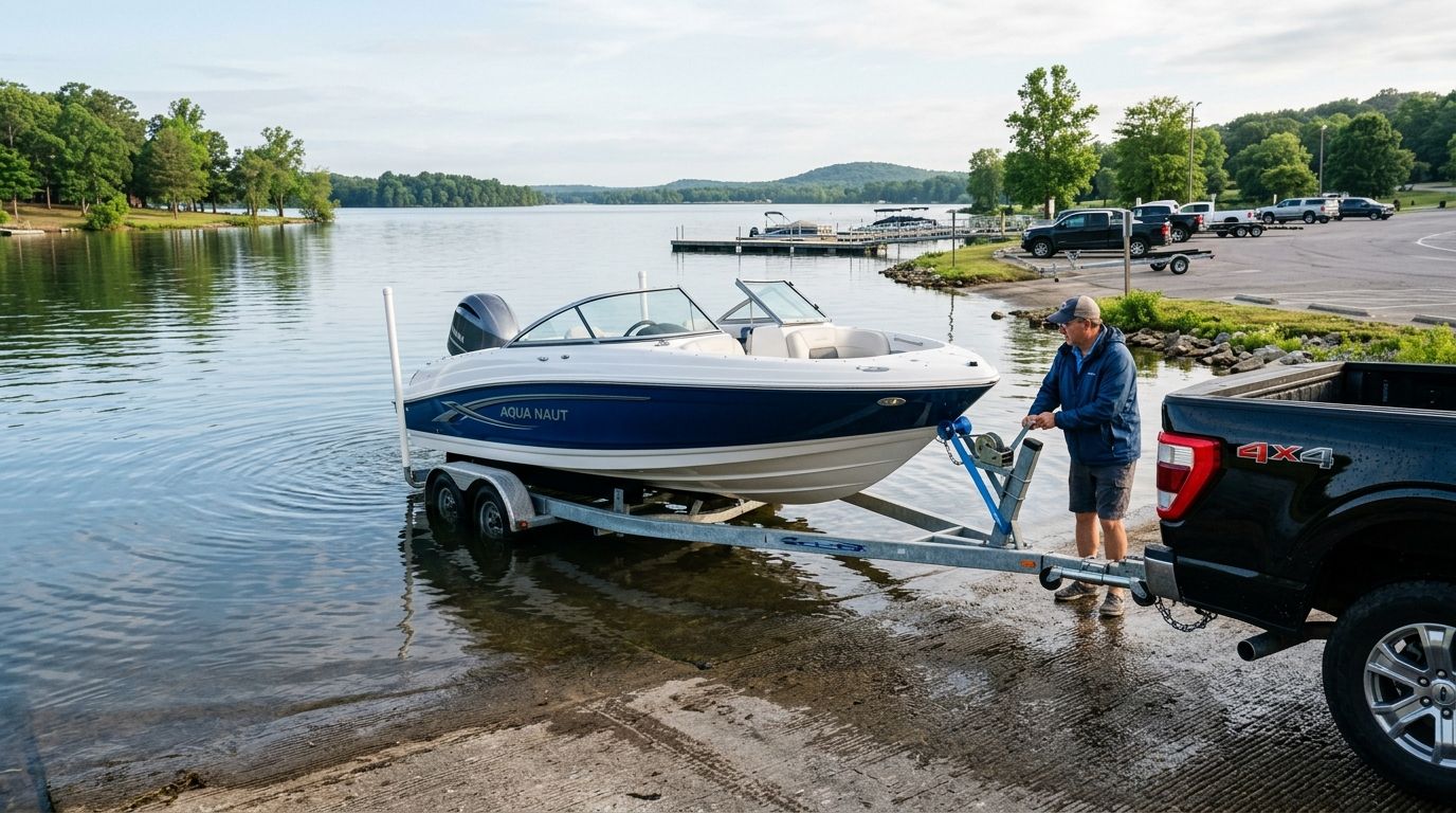 How to Load a Boat on a Trailer: Ramp, Winch & Straps