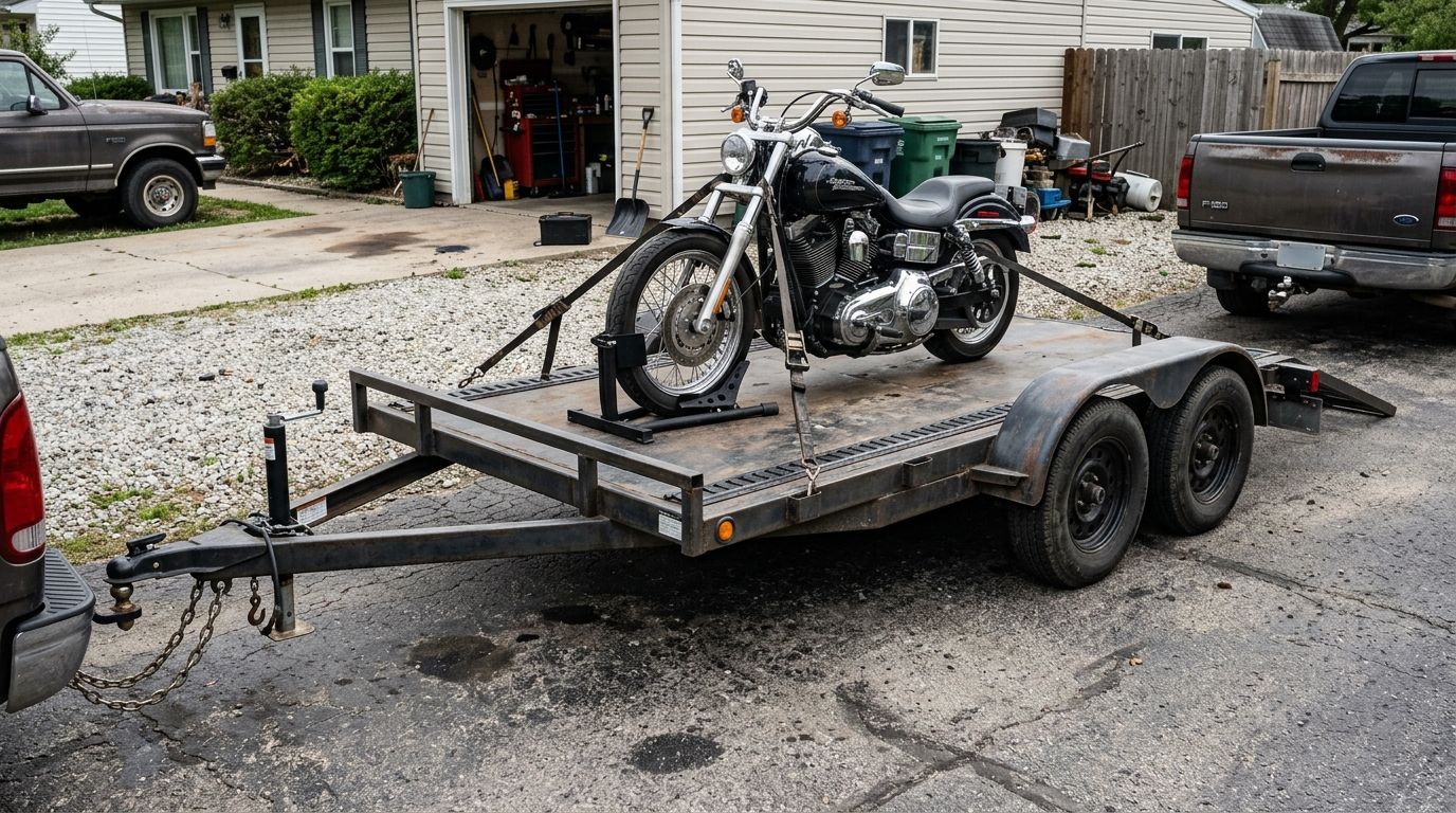 What Size Trailer Do You Need to Haul a Motorcycle?