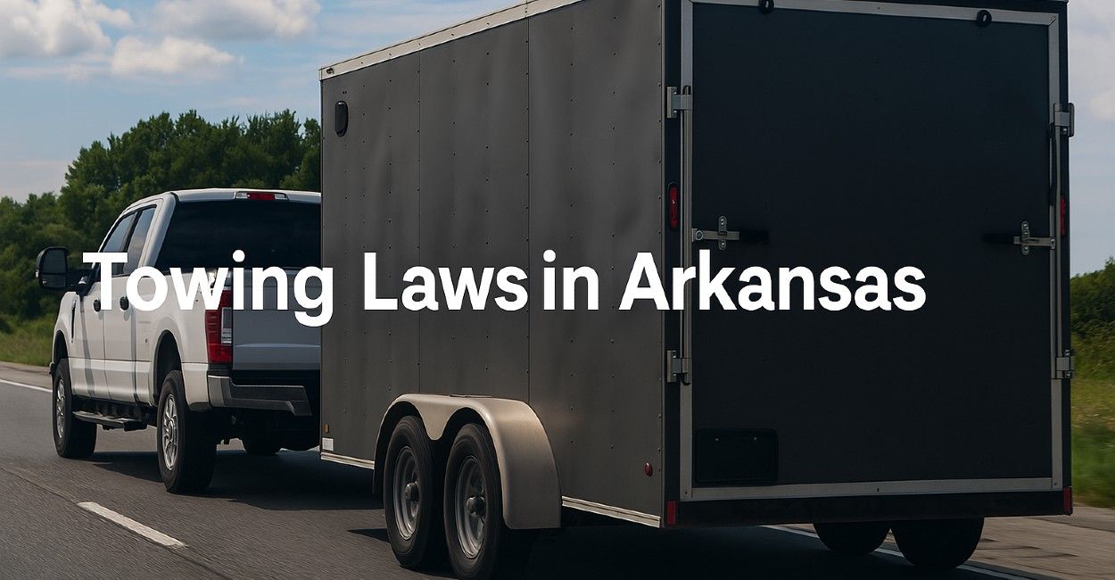 Towing Laws in Arkansas: What You Need to Know Before You Tow