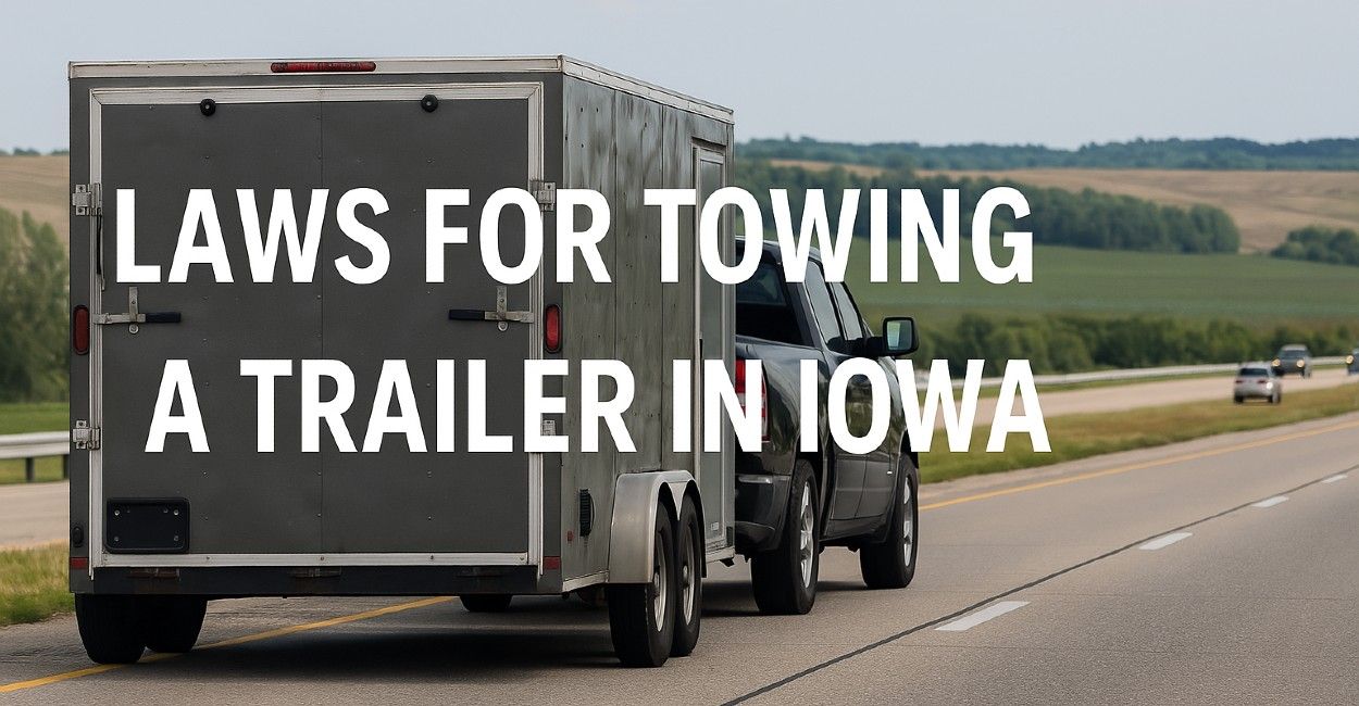 A Comprehensive Guide to Laws for Towing a Trailer in Iowa