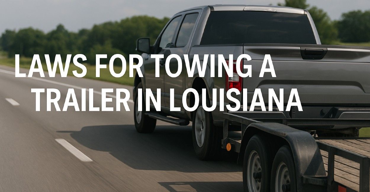 Towing Laws in Louisiana: Complete Guide to Trailer Regulations