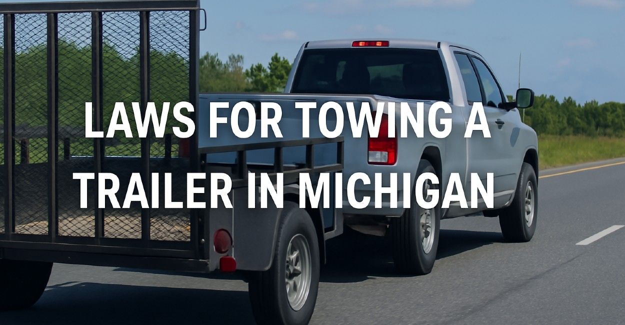 A Beginners Guide to Laws for Towing a Trailer in Michigan