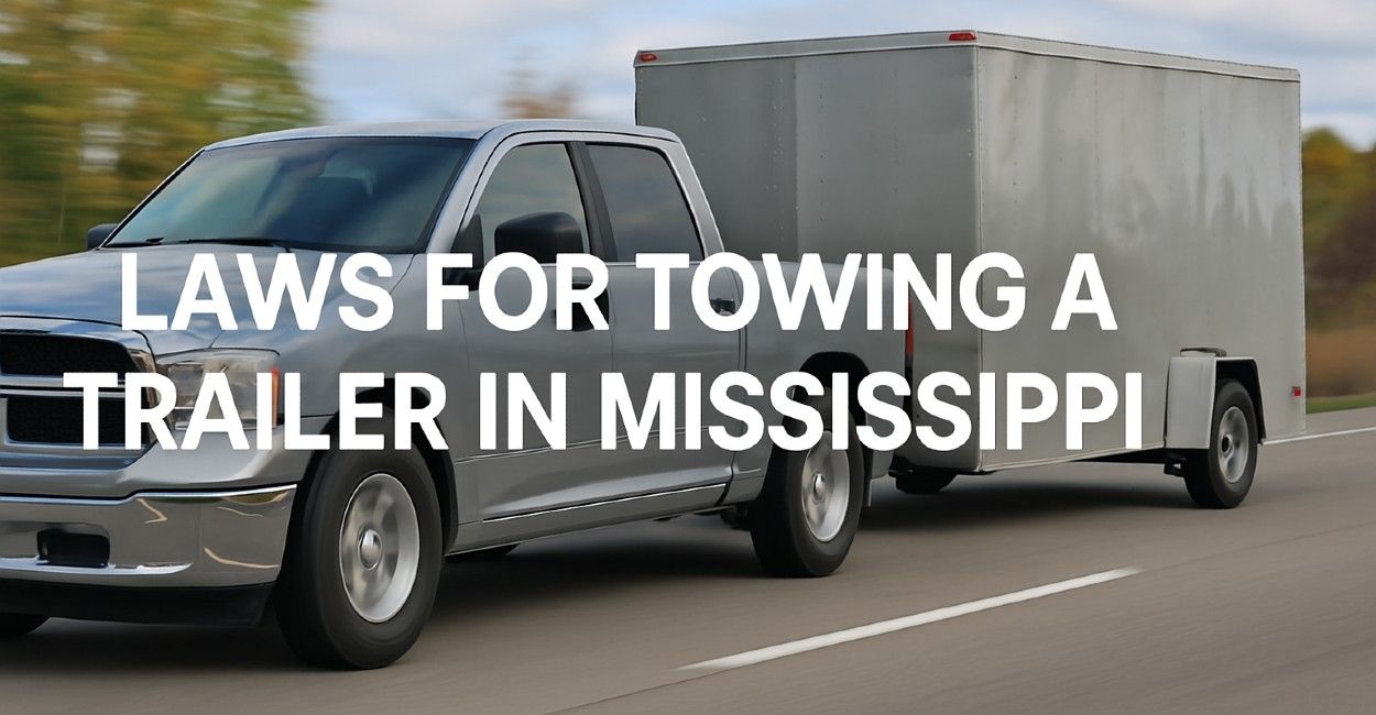 How To Navigate Laws for Towing a Trailer in Mississippi